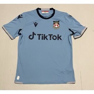 Macron Wrexham 2022/2023 Matchday Away Shirt Jersey Kit Top Tik Tok Size Small